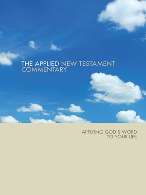 cover image of Applied NT Bible Commentary